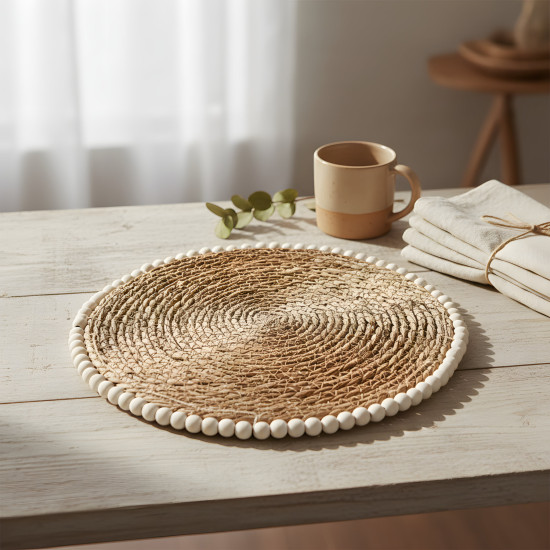 Straw Coaster 38 cm